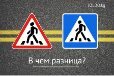 Знак "Пешеходный переход" - в чем разница?