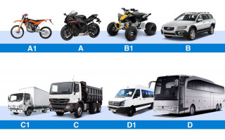 Айдоочулук күбөлүктөрдүн категориялары жана категориячалары