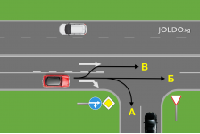 Задачка ПДД для опытных водителей.