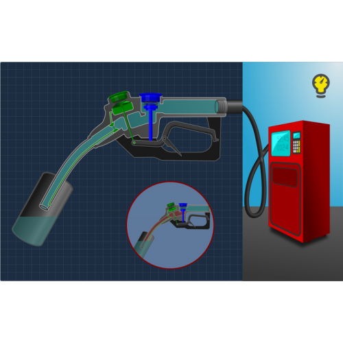 Как пистолет на заправке “узнает”, что бензобак полон? 