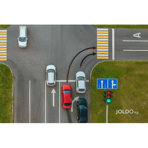 С крайнего ряда или полосы?