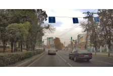 Разворот после знака "Движение только прямо"