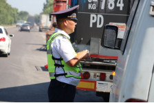 NEWS: ГУОБДД тщательно проверяет авто на Иссык-Куле