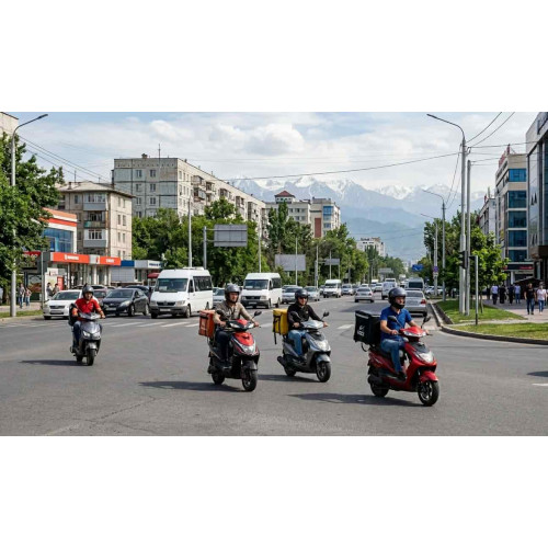 ПДД для водителей мопедов в Кыргызстане