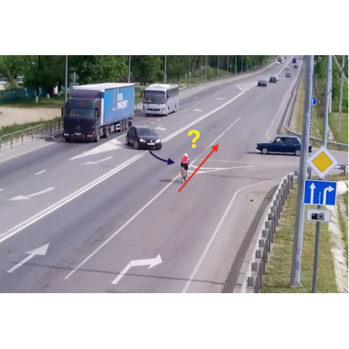 Водитель или велосипедист?