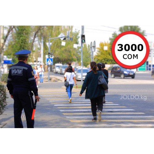 Штраф за пешехода в 2025 году