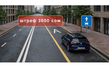 Штраф за неправильную парковку