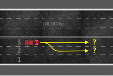 Ехать в левом ряду при свободном правом. 
