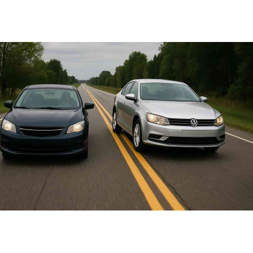 Обгон и разворот через сплошную - в чем разница?