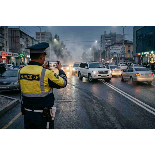 Съемка инспектора