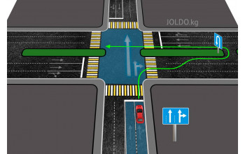 Как повернуть с пр. Ч. Айтматова на магистраль?