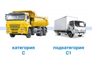 Категория С или С1?