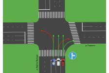 Можно ли повернуть со второго ряда?