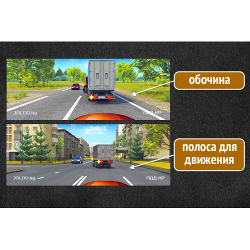 Обочина или полоса. Не перепутайте