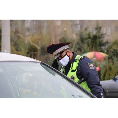 Вас остановил инспектор? 