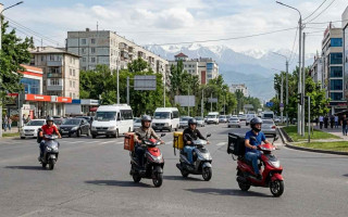 ПДД для водителей мопедов в Кыргызстане