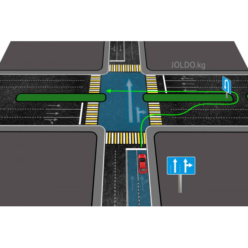 Как повернуть с пр. Ч. Айтматова на магистраль?