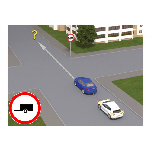 Можно ли буксировать автомобиль под этот знак?