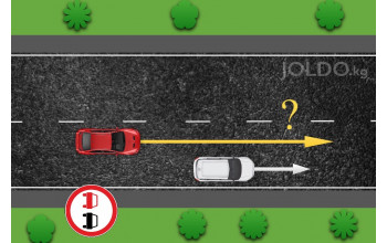 Знак "Обгон запрещен"