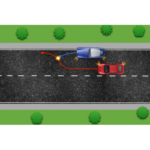 Он отезжал а я парковался