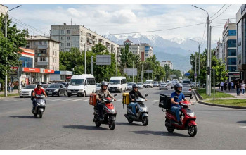 ПДД для водителей мопедов в Кыргызстане