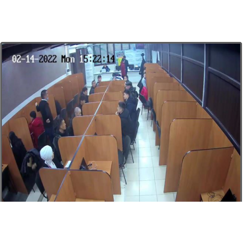 Вэб-камеры в залах где сдают экзамены на получение прав