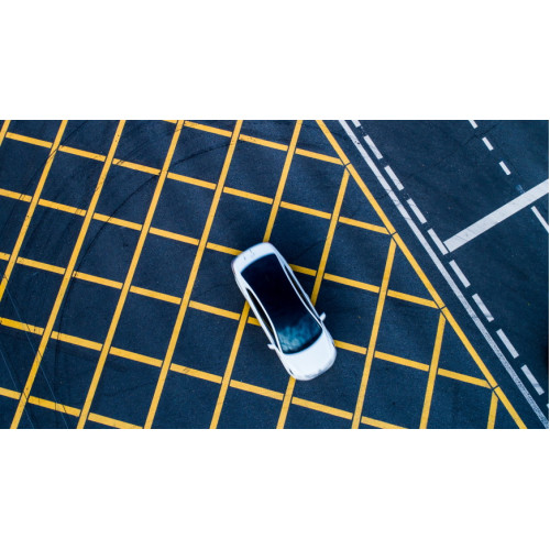 Вафельная разметка - как проехать?