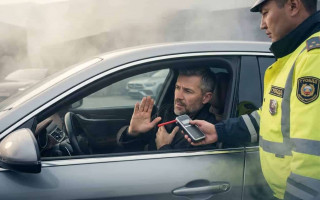 Инспектор просит дыхнуть в трубку. Вы можете отказаться!