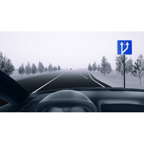 Дорога расширяется. Обязаны ли вы перестроиться правее?