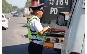 NEWS: ГУОБДД тщательно проверяет авто на Иссык-Куле