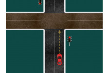 Нет стоп-линии, нет знака - где остановиться?