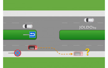 Знак "Остановка запрещена"