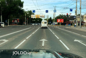 Жол белгиси же жол бетиндеги чийиндиндерби? 