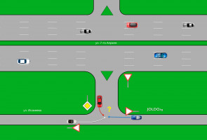 ЖКЭ жана тажрыйба: Кесилишти өтүүдөгү кезектүүлүк
