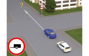 Можно ли буксировать автомобиль под этот знак?